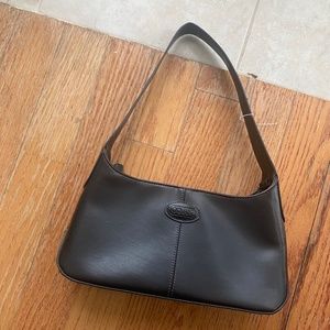 Vintage Leather 90s Shoulder Bag Purse 💖💗 Y2K Faux Leather